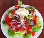 Assiette compose de crudits en salade -- 20/08/16