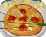 Tartelette feuillete au Brie et aux Tomates cerises